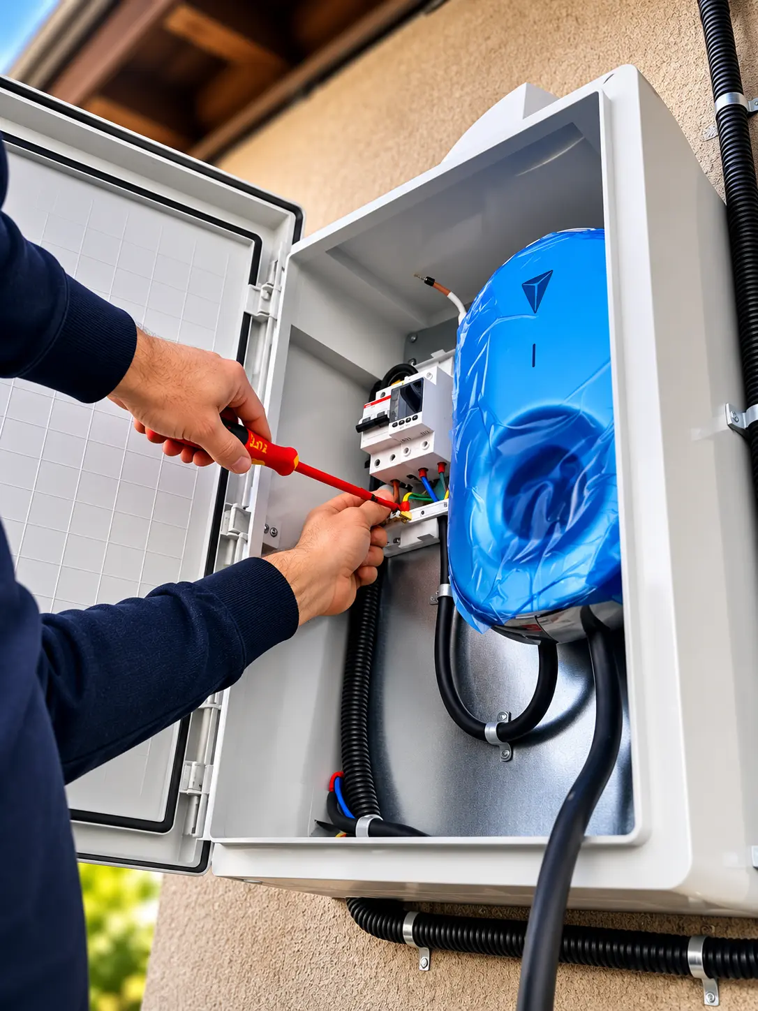 EV charger installation